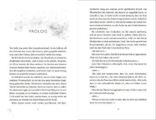 Buchcover und Innenansicht für das Buch: Gameshow - Der Preis der Gier