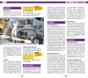 Buchcover und Innenansicht für das Buch: MARCO POLO Reiseführer Santorin