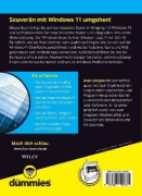 Buchcover und Innenansicht für das Buch: Windows 11 für Dummies