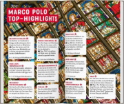 Buchcover und Innenansicht für das Buch: MARCO POLO Reiseführer Flandern, Antwerpen, Brügge, Gent