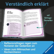 Buchcover und Innenansicht für das Buch: Let's talk about - Antisemitismus. Dein Eintragebuch