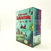 Buchcover und Innenansicht für das Buch: Der kleine Drache Kokosnuss - Jubiläums-Schuber