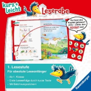 Buchcover und Innenansicht für das Buch: Leserabe 1. Lesestufe Kurz und leicht - Das Einhorn und der Zauber-Traum