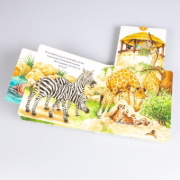 Buchcover und Innenansicht für das Buch: Mein erstes Hör mal (Soundbuch ab 1 Jahr): Im Zoo