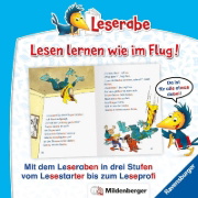 Buchcover und Innenansicht für das Buch: Leserabe mit Mildenberger Silbenmethode - Die Superhelden-Schule