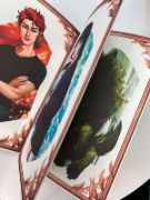Buchcover und Innenansicht für das Buch: Vortex - Der Tag, an dem die Welt zerriss Schmuckausgabe