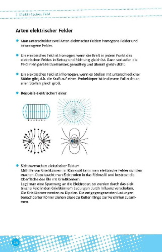 Buchcover und Innenansicht für das Buch: Klett Abi last minute Physik
