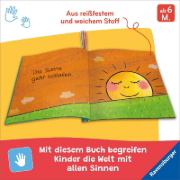Buchcover und Innenansicht für das Buch: Mein Knuddel-Knautsch-Buch - Gute Nacht, alles schläft!