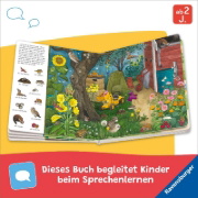 Buchcover und Innenansicht für das Buch: Mein großes Sachen suchen: Bei uns im Garten