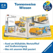 Buchcover und Innenansicht für das Buch: Wieso? Weshalb? Warum? junior, Band 16: Die Müllabfuhr
