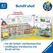 Buchcover und Innenansicht für das Buch: Wieso? Weshalb? Warum?, Band 56: Alles über Schiffe