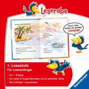 Buchcover und Innenansicht für das Buch: Erstlesegeschichten für Jungs in der 1. Klasse - Leserabe 1. Klasse - Erstlesebuch für Kinder ab 6 Jahren