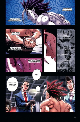 Buchcover und Innenansicht für das Buch: Space Punch 04
