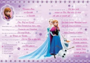 Buchcover und Innenansicht für das Buch: Disney Die Eiskönigin: Mein Elsa-Freundebuch