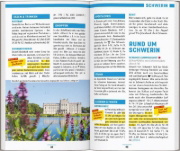 Buchcover und Innenansicht für das Buch: MARCO POLO Reiseführer Mecklenburgische Seenplatte