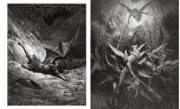 Buchcover und Innenansicht für das Buch: Fantastique Gustave Doré