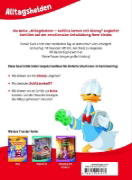 Buchcover und Innenansicht für das Buch: Alltagshelden - Gefühle lernen mit Disney: Disney Micky Maus & Freunde - Eins nach dem anderen, Donald! Über Achtsamkeit und Gelassenheit.