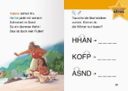 Buchcover und Innenansicht für das Buch: Leselernstars: Disney - Lustige Geschichten