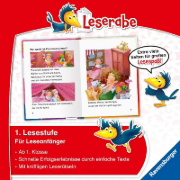 Buchcover und Innenansicht für das Buch: Erstlesegeschichten für Mädchen in der 1. Klasse - Leserabe 1. Klasse - Erstlesebuch für Kinder ab 6 Jahren