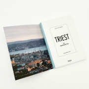 Buchcover und Innenansicht für das Buch: Triest für Fortgeschrittene