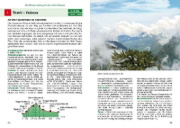 Buchcover und Innenansicht für das Buch: ROTHER Wanderführer Peaks of the Balkans: Albanien, Kosovo und Montenegro