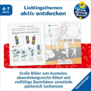 Buchcover und Innenansicht für das Buch: Wieso? Weshalb? Warum? aktiv-Heft: Straßenverkehr