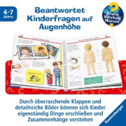 Buchcover und Innenansicht für das Buch: Wieso? Weshalb? Warum?, Band 1: Wir entdecken unseren Körper
