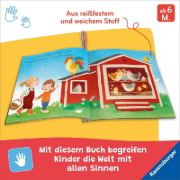 Buchcover und Innenansicht für das Buch: Mein Knuddel-Knautsch-Buch: Mein Bauernhof