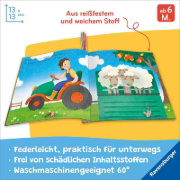 Buchcover und Innenansicht für das Buch: Mein Knuddel-Knautsch-Buch: Mein Bauernhof