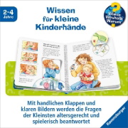 Buchcover und Innenansicht für das Buch: Wieso? Weshalb? Warum? junior, Band 52: Zähne putzen, Pipi machen