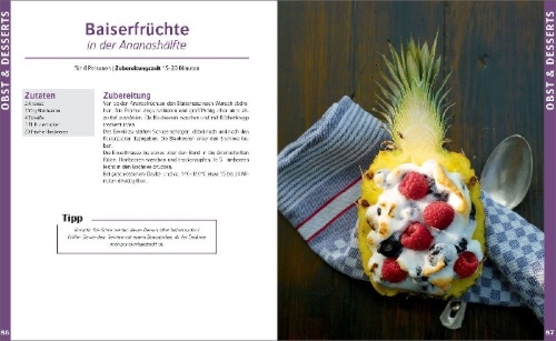 Buchcover und Innenansicht für das Buch: Gasgrill - Die besten Rezepte für Fleisch, Fisch, Gemüse, Desserts, Grillsaucen, Dips, Marinaden u.v.m. Bewusst grillen und genießen