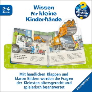 Buchcover und Innenansicht für das Buch: Wieso? Weshalb? Warum? junior, Band 74 - Die Müllfahrzeuge