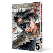 Buchcover und Innenansicht für das Buch: Sakamoto Days
