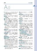 Buchcover und Innenansicht für das Buch: PONS Praxiswörterbuch Französisch