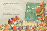 Buchcover und Innenansicht für das Buch: Der kleine Drache Kokosnuss - Aufregung in der Drachenschule