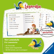 Buchcover und Innenansicht für das Buch: Leserabe Vor-Lesestufe - Wilma und ihr Hund Wuff