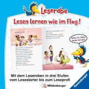 Buchcover und Innenansicht für das Buch: Leserabe mit Mildenberger Silbenmethode - Ballettgeschichten