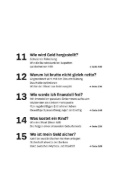 Buchcover und Innenansicht für das Buch: Was du schon immer über Geld wissen wolltest