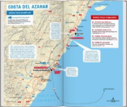 Buchcover und Innenansicht für das Buch: MARCO POLO Reiseführer Costa Blanca, Costa del Azahar, València, Costa Cálida