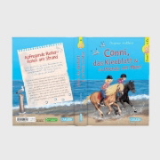 Buchcover und Innenansicht für das Buch: Conni & Co 11: Conni, das Kleeblatt und die Pferde am Meer