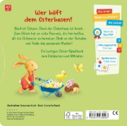 Buchcover und Innenansicht für das Buch: Wer bemalt das Osterei?