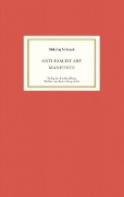 Buchcover und Innenansicht für das Buch: Miko¿aj Sobczak. Anti-Fascist-Art Manifesto