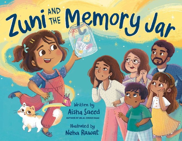 Buchcover und Innenansicht für das Buch: Zuni and the Memory Jar