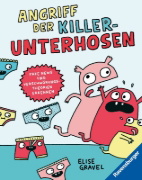 Buchcover und Innenansicht für das Buch: Killer Underwear Invasion
