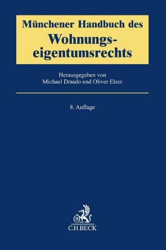 Buchcover und Innenansicht für das Buch: Münchener Handbuch des Wohnungseigentumsrechts