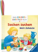 Buchcover und Innenansicht für das Buch: Mein Knuddel-Knautsch-Buch - Sachen suchen. Mein Zuhause
