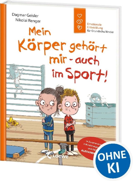 Buchcover und Innenansicht für das Buch: Mein Körper gehört mir - auch im Sport! (Starke Kinder, glückliche Eltern)