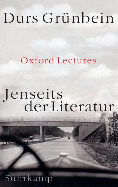 Buchcover und Innenansicht für das Buch: Jenseits der Literatur