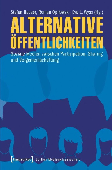 Buchcover und Innenansicht für das Buch: Alternative Öffentlichkeiten