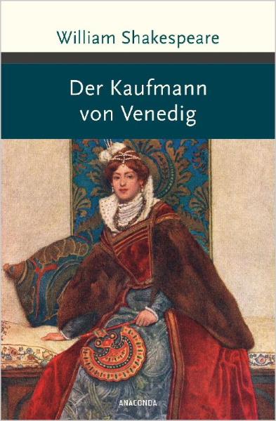 Buchcover und Innenansicht für das Buch: Der Kaufmann von Venedig